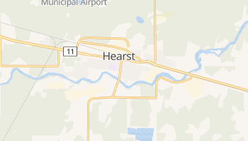 Hearst - szczegółowa mapa Google