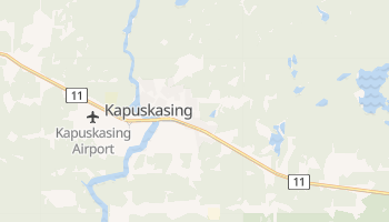 Kapuskasing - szczegółowa mapa Google