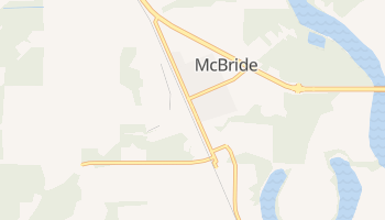 McBride - szczegółowa mapa Google