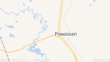 Powassan - szczegółowa mapa Google