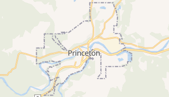 USS Princeton - szczegółowa mapa Google