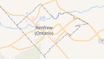 Renfrew - szczegółowa mapa Google