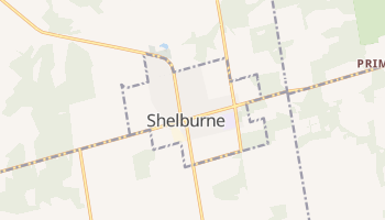Shelburne - szczegółowa mapa Google