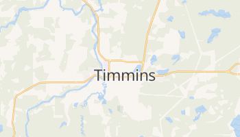 Timmins - szczegółowa mapa Google