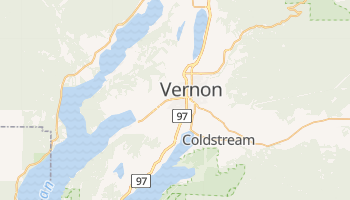 Vernon - szczegółowa mapa Google