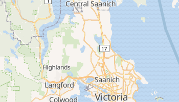 Victoria - szczegółowa mapa Google