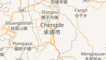 Chengde - szczegółowa mapa Google