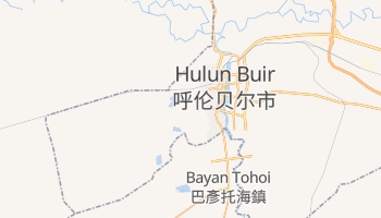 Hailar - szczegółowa mapa Google
