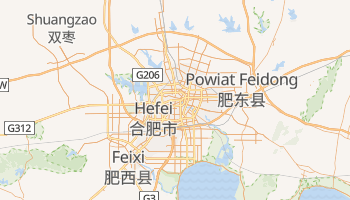 Hefei - szczegółowa mapa Google