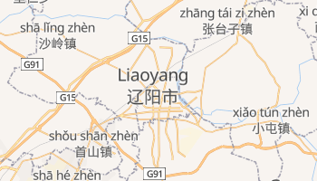 Liaoyang - szczegółowa mapa Google