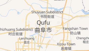 Qufu - szczegółowa mapa Google