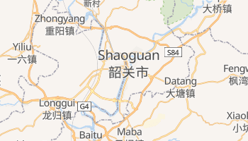 Shaoguan - szczegółowa mapa Google