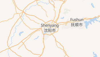 Shenyang - szczegółowa mapa Google