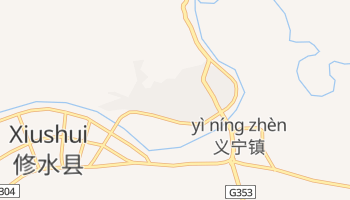 Yining - szczegółowa mapa Google