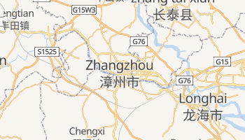 Zhangzhou - szczegółowa mapa Google