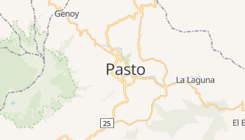 Pasto - szczegółowa mapa Google