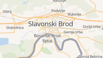 Slavonski Brod - szczegółowa mapa Google
