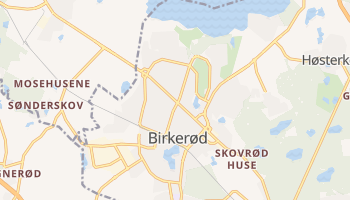 Gmina Birkerød - szczegółowa mapa Google