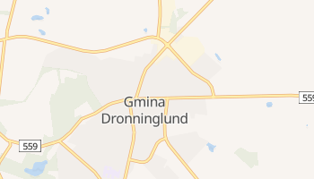 Gmina Dronninglund - szczegółowa mapa Google