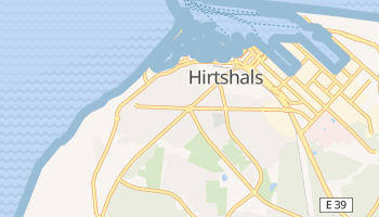 Hirtshals - szczegółowa mapa Google