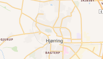 Hjørring - szczegółowa mapa Google