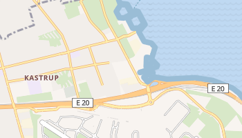 Kastrup - szczegółowa mapa Google