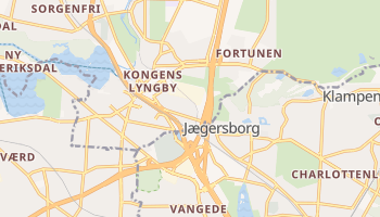 Kongens Lyngby - szczegółowa mapa Google