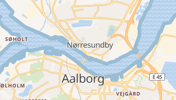 Nørresundby - szczegółowa mapa Google