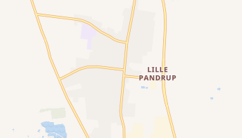 Gmina Pandrup - szczegółowa mapa Google