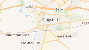 Ringsted - szczegółowa mapa Google