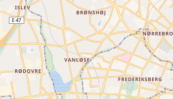 Gmina Rødovre - szczegółowa mapa Google