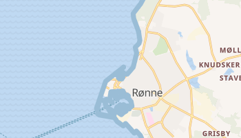 Rønne - szczegółowa mapa Google