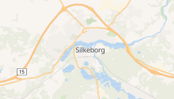 Silkeborg - szczegółowa mapa Google