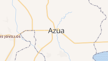 Azua - szczegółowa mapa Google