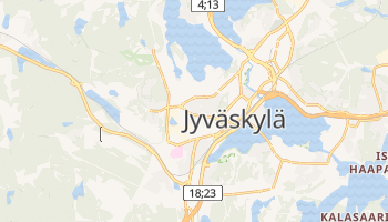 Jyväskylä - szczegółowa mapa Google