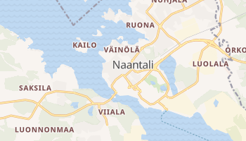 Naantali - szczegółowa mapa Google