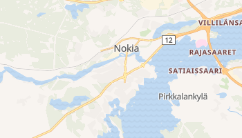 Nokia - szczegółowa mapa Google