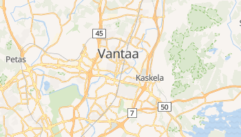Vantaa - szczegółowa mapa Google