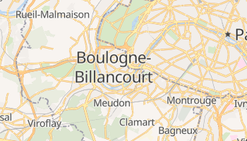 Boulogne-Billancourt - szczegółowa mapa Google