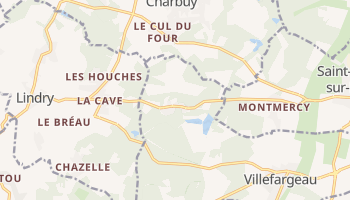 Bruyères - szczegółowa mapa Google