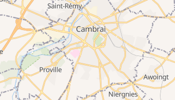 Cambrai - szczegółowa mapa Google