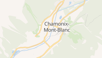 Chamonix-Mont-Blanc - szczegółowa mapa Google