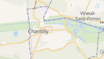 Chantilly - szczegółowa mapa Google