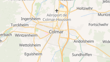 Colmar - szczegółowa mapa Google