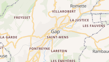 Gap - szczegółowa mapa Google