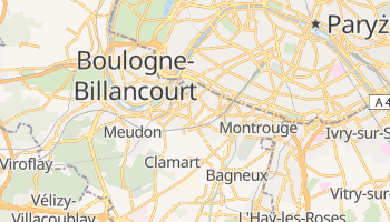 Issy-les-Moulineaux - szczegółowa mapa Google