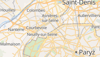 Levallois-Perret - szczegółowa mapa Google