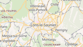 Lons-le-Saunier - szczegółowa mapa Google