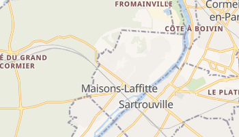 Maisons-Laffitte - szczegółowa mapa Google