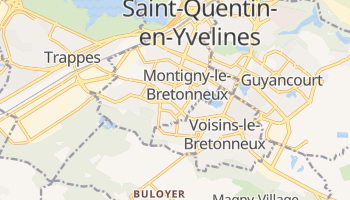 Montigny-le-Bretonneux - szczegółowa mapa Google
